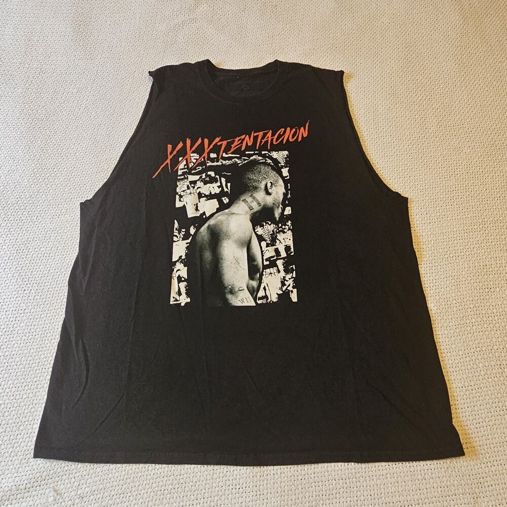 XXX Tentacion Shirt Men's Extra Large Graphic Music Hip Hop Rap Merch Logo